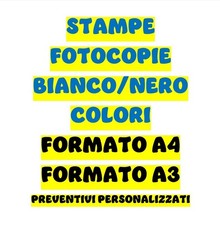 500 STAMPE FOTOCOPIE A4 NERO