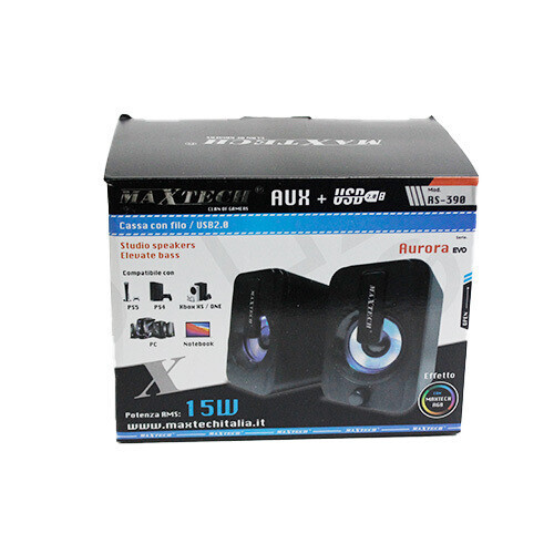Coppia casse cassa - usb, aux
