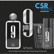 Afnan 9 PM Set Regalo Uomo Eau
