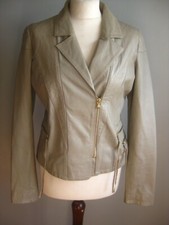 Giacca biker pelle italiana 12