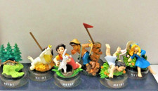 Kaiyodo Heidi Ragazza delle Alpi Tappo Bottiglia Gashapon Gacha Figure Set Completo JP