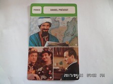 CARTE FICHE CINEMA DANIEL