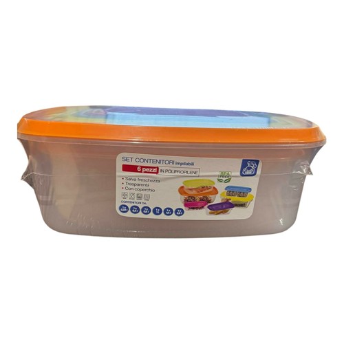 Set contenitori per alimenti - 6,