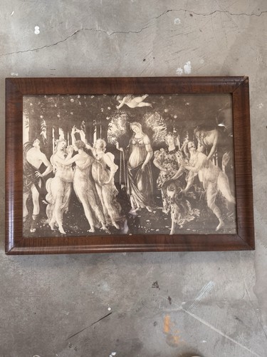 Stampa antica arte - , seppia