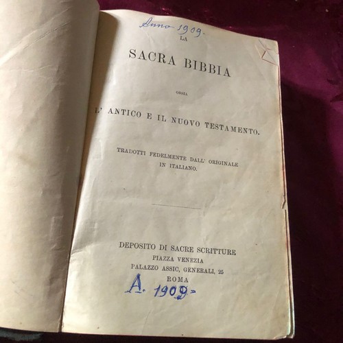 Libro religioso restaurare - da,