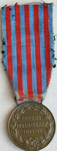 Medaglia guerra italo - medaglia, turca