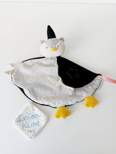 Doudou plat hibou chouette - plat, hibou/chouette
