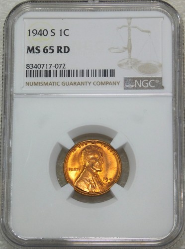 1940 lincoln cent - 1940-s, ngc