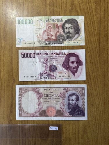 Lotto banconote lire - lotto,