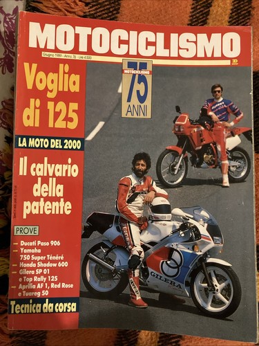 Motociclismo giugno 1989 - motociclismo,