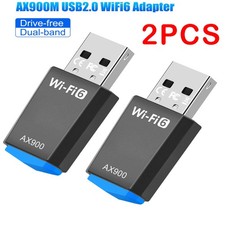 2PCS USB WiFi 6 Adattatore