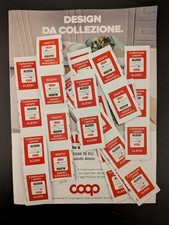 Lotto 55 Bollini COOP 2025  ALESSI - "DESIGN DA COLLEZIONE"