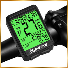 CONTACHILOMETRI TACHIMETRO BICI WIRELESS SENZA FILI IMPERMEABILE BICICLETTA MTB