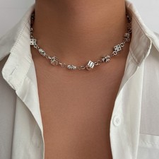 Collana uomo Y2K girocollo