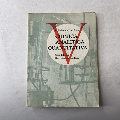 Chimica analitica quantitativa - chimica,