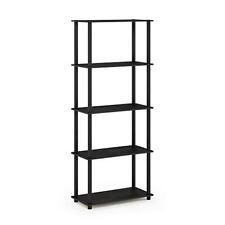 Furinno Libreria Americano/Black Tubi tondi