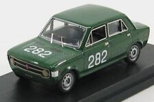 MODELLINO AUTO STATICO DIECAST FIAT 128 #282 RALLY TRENTO BONDONE 1969 1/43