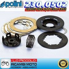 POLINI Frizione 4 Dischi For Race Molla Wave COMPLETA VESPA SPECIAL R PK 50 125
