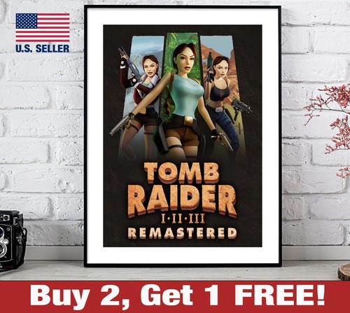 Tomb raider remastered poster - tomb,