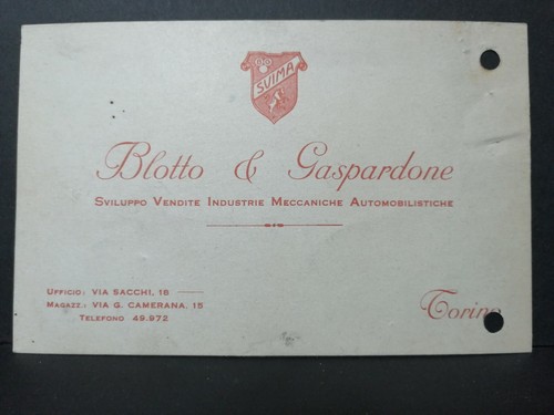Cartolina torino m - cartolina, s.v.i.m.a