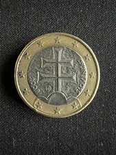 Moneta 1 euro rara da