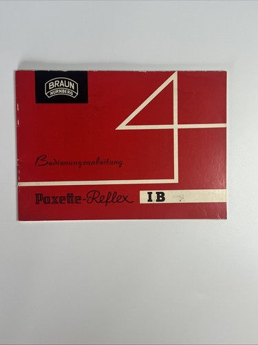 Braun paxette reflex p10 - paxette-reflex, #p10