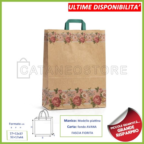 Borse shopper carta manico - shopper, di