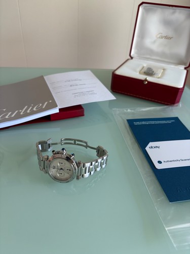 Cartier pasha chronograph 38mm - cartier,