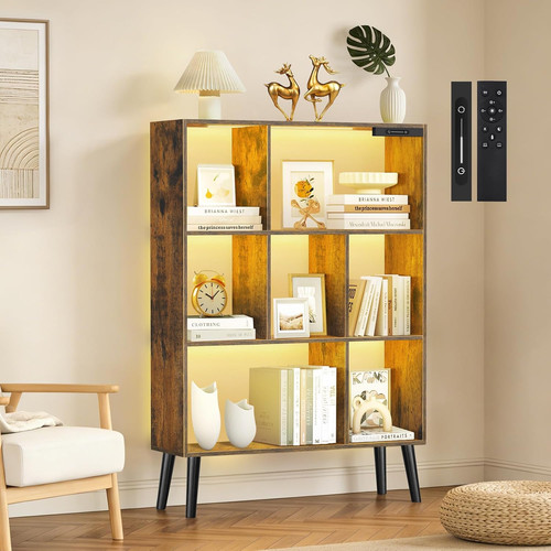 Libreria cubi con - 7, luci