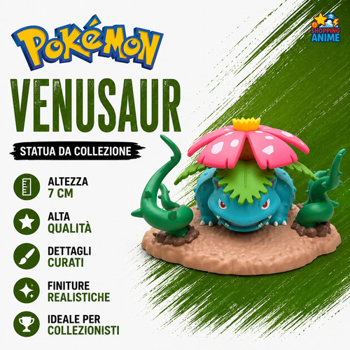Venusaur action figure - figure, pokemon