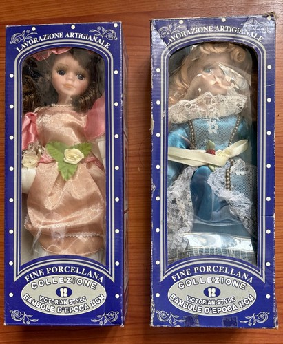 Coppia bambole epoca - coppia, d'epoca