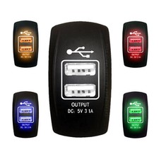 Doppia porta caricatore USB 5v