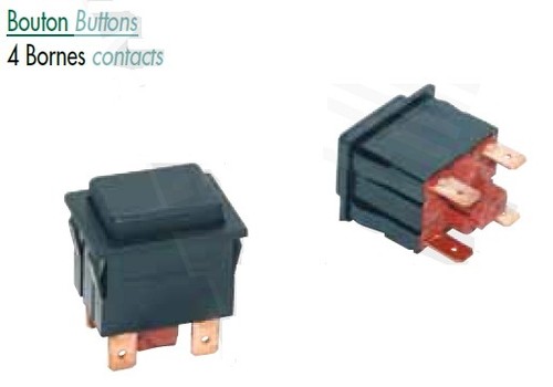 Interrupteur bouton poussoir - interrupteur,