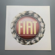 Fiat Range 1980-81 UK Market