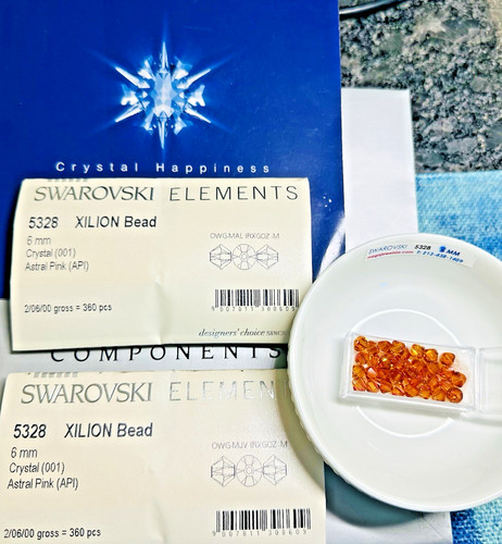 Swarovski 5328 6mm cristallo - 5328,