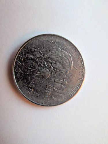 Moneta 100 lire fao - lire, 1979