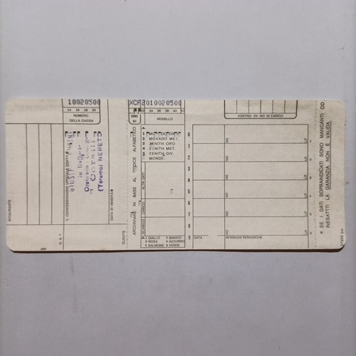 Zenith tronic 0020 500 - zenith, 30.0020.500