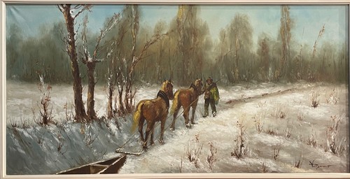 Dipinto olio tela - olio,
