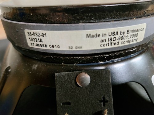 Ampeg eminence 032 01 - eminence, 86-032-01