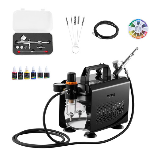 Set aerografo hp con - 1/6,