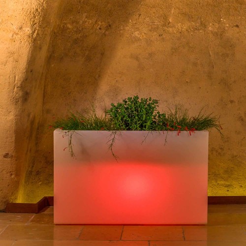 Vaso luminoso lampada fioriera - luminoso,