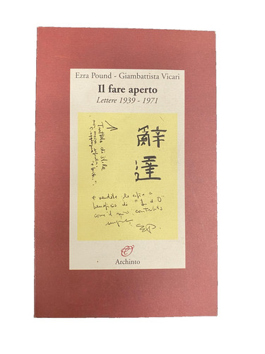 Ezra pound giambattista - giambattista, vicari