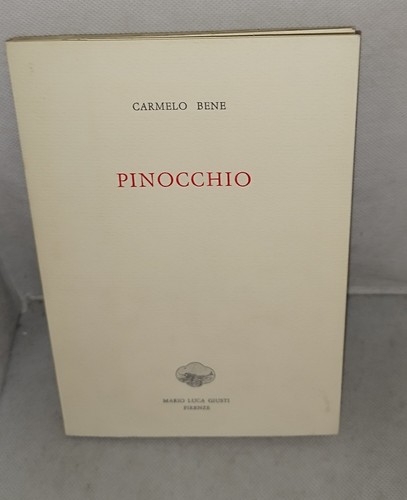 Carmelo bene pinocchio - bene,