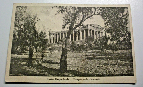Porto empedocle tempio della - tempio,