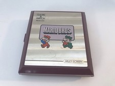 Gioco e orologio vintage Nintendo Mario Bros. MW-56 multischermo 1983 testato/funzionante