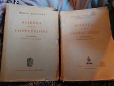 Odone Belluzzi Scienza Delle Costruzioni 2 Volumi 1 E 2 Q5