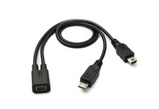 Cavo USB 2.0 Y 30 cm Mini B