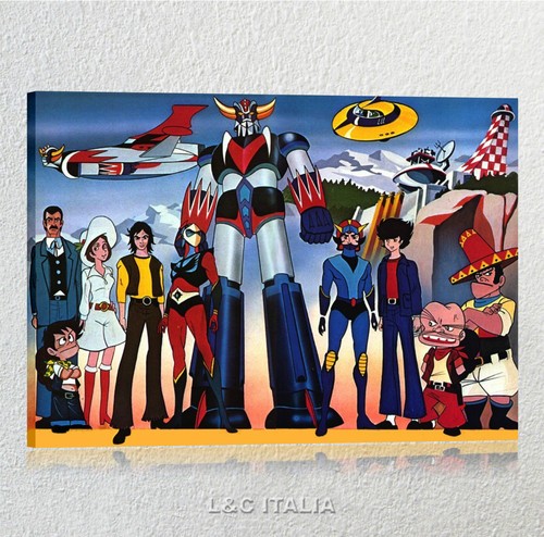 Goldrake quadro 70x50 cm - 2,
