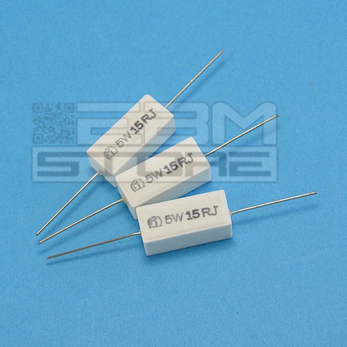 Resistenza ceramica 5w 15 - 3, pz