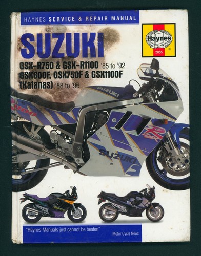Suzuki gsxr 750 - gsxr, haynes
